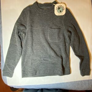 NWT Toad&Co Charcoal Crewneck Sweater